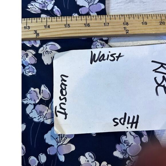 Pact Blue Floral Dress - Picture 8 of 9